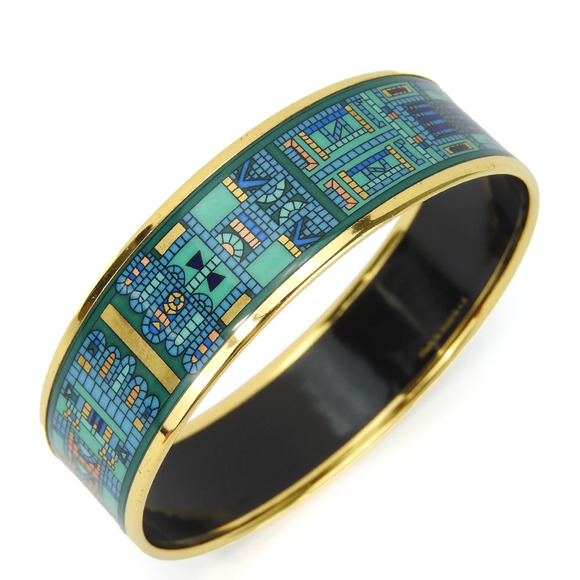 Hermes Jewelry - Hermes Hermes Emile Metal Cloisonne Bangle Metal Bangle